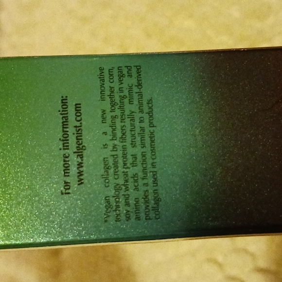 *SEALED* Algenist Genius Liquid Collagen Lip Treatment Lipbalm Gloss Serum Vegan - Picture 8 of 9